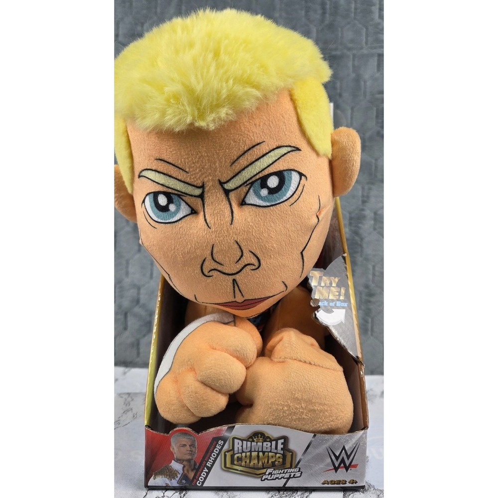 WWE Cody Rhodes Rumble‎ Champs Fighting Puppet NIB ◽️